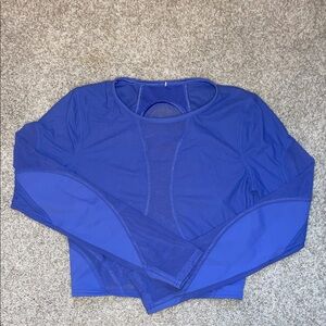 Lululemon Women’s Long Sleeve Sheer Accent Top - Purple